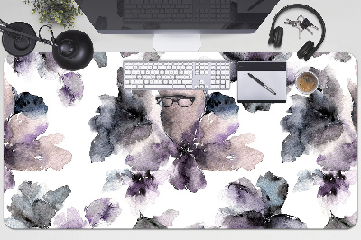 Alfombrilla de escritorio Flores oscuras