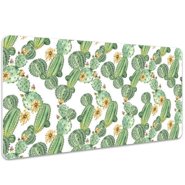 Alfombrilla escritorio Cactus con flores