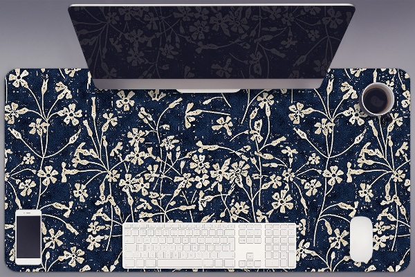 Alfombrilla escritorio Patrón floral