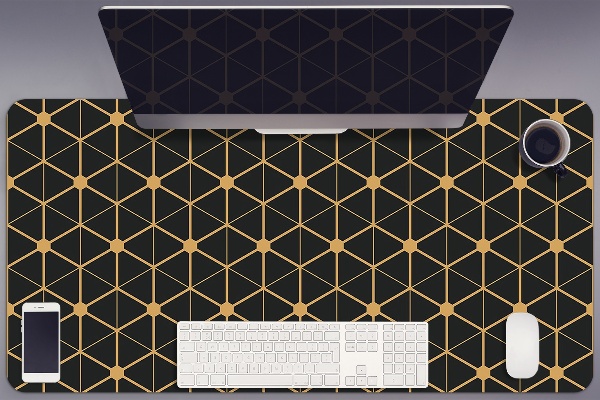 Alfombrilla escritorio Hexágonos