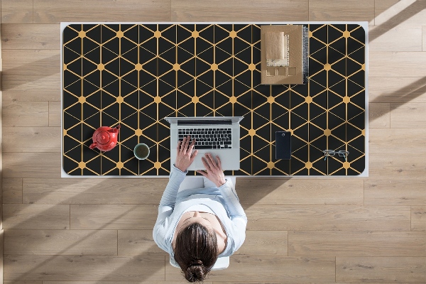 Alfombrilla escritorio Hexágonos