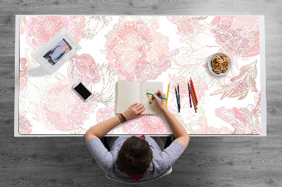 Alfombrilla escritorio Patrón floral
