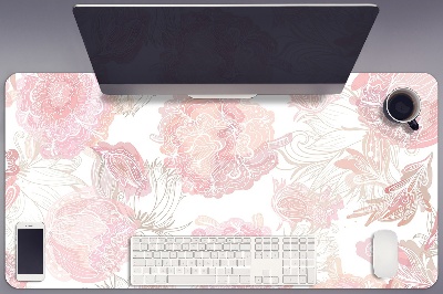 Alfombrilla escritorio Patrón floral