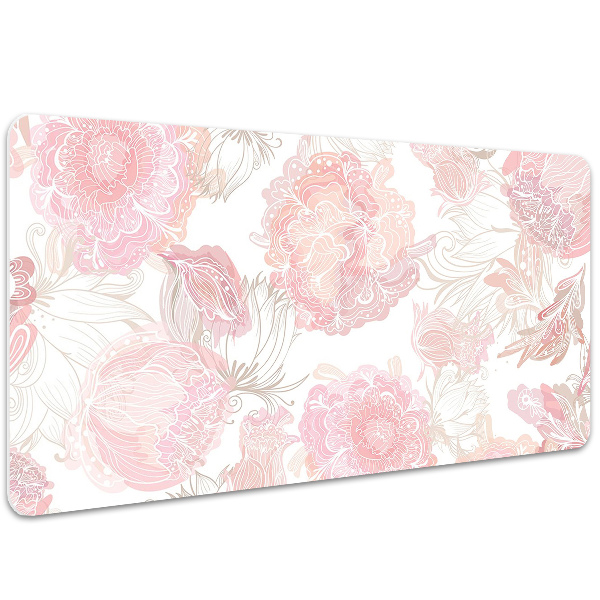 Alfombrilla escritorio Patrón floral