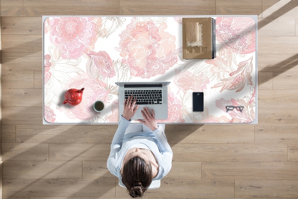 Alfombrilla escritorio Patrón floral