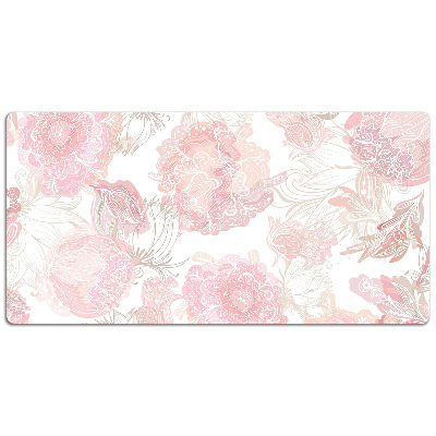 Alfombrilla escritorio Patrón floral