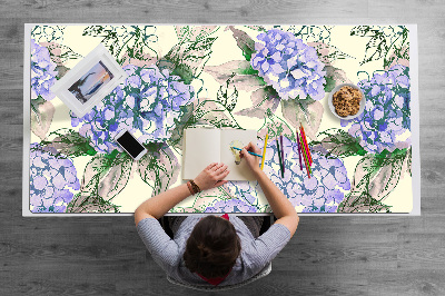 Alfombrilla escritorio Hortensia