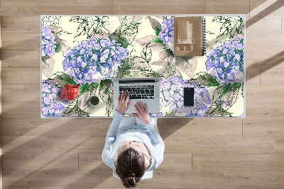 Alfombrilla escritorio Hortensia