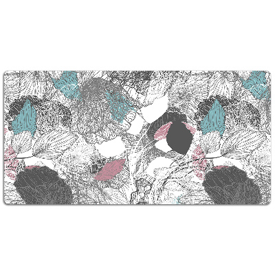 Protector de escritorio Patrón floral