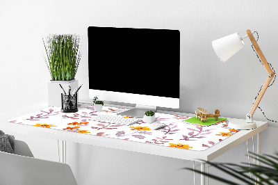 Alfombrilla para escritorio Flores pintadas