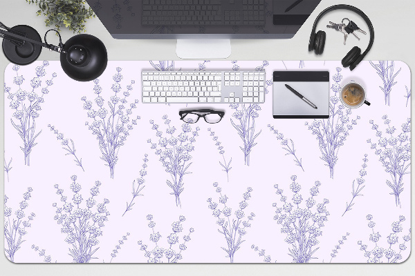 Alfombrilla para escritorio Flores de lavanda