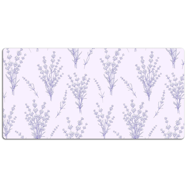 Alfombrilla para escritorio Flores de lavanda
