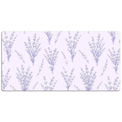 Alfombrilla para escritorio Flores de lavanda