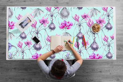 Alfombrilla para escritorio Azafranes con cebollas