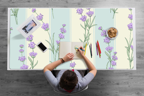 Alfombrilla de escritorio Flores de lavanda