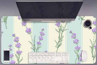 Alfombrilla de escritorio Flores de lavanda