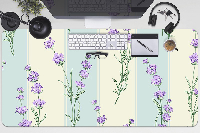 Alfombrilla de escritorio Flores de lavanda