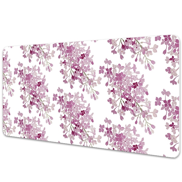 Alfombrilla escritorio Flores rosadas
