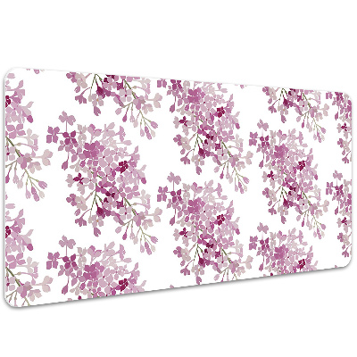 Alfombrilla escritorio Flores rosadas