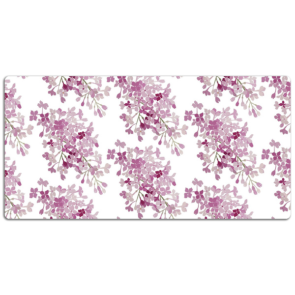 Alfombrilla escritorio Flores rosadas