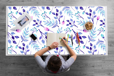 Alfombrilla escritorio Ramas moradas