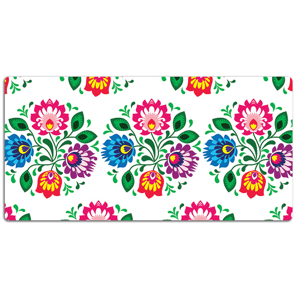 Alfombrilla escritorio Flores de estilo popular