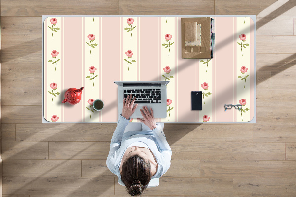 Alfombrilla escritorio Rosas
