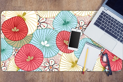 Protector de escritorio Patrón floral
