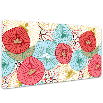 Protector de escritorio Patrón floral