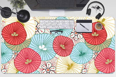 Protector de escritorio Patrón floral