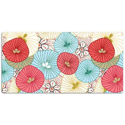 Protector de escritorio Patrón floral