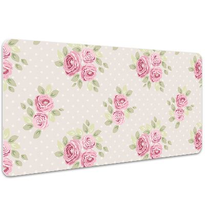 Alfombrilla escritorio Rosas inglesas