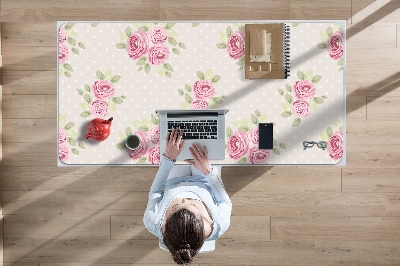 Alfombrilla escritorio Rosas inglesas