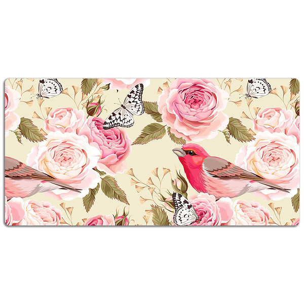 Alfombrilla escritorio Birds butterflies