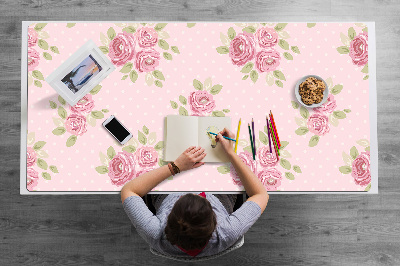 Alfombrilla escritorio Ramo de rosa
