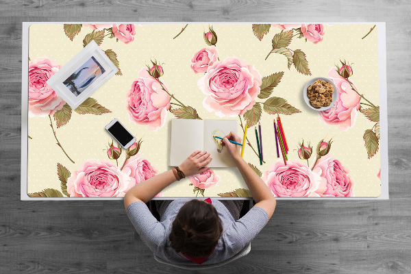 Alfombrilla escritorio Rosas inglesas