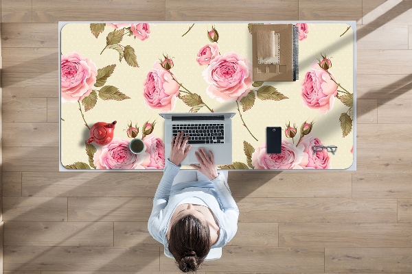Alfombrilla escritorio Rosas inglesas
