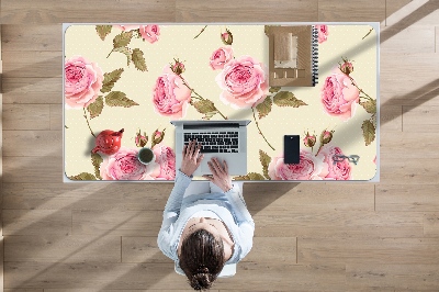 Alfombrilla escritorio Rosas inglesas
