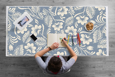 Protector de escritorio Adorno azul