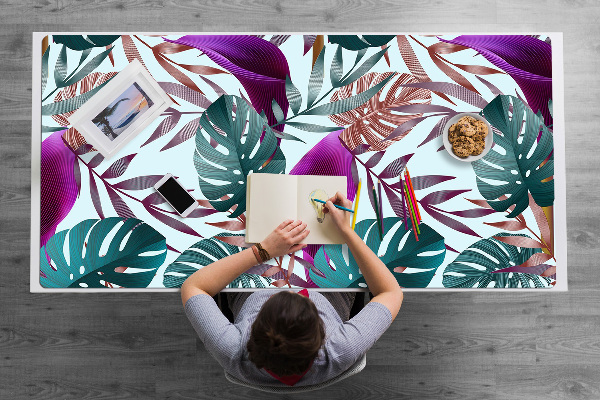 Alfombrilla para escritorio Hojas tropicales