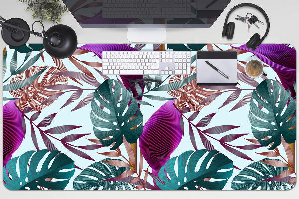 Alfombrilla para escritorio Hojas tropicales