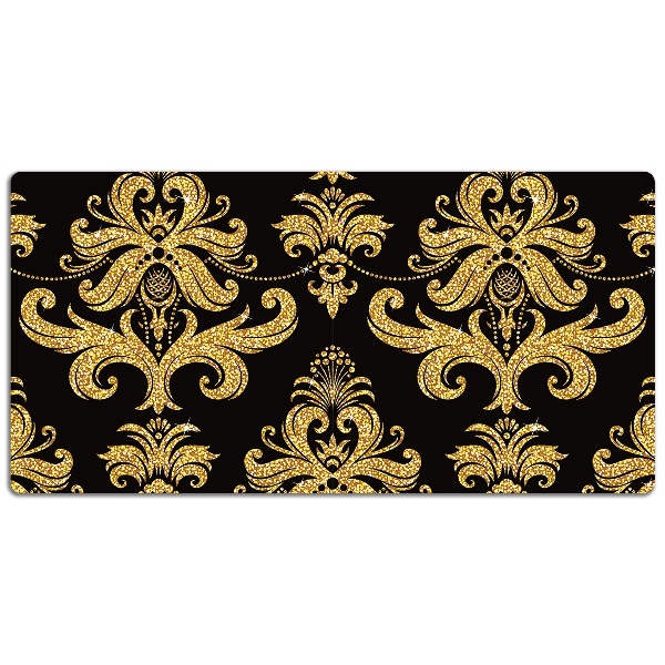 Alfombrilla escritorio Ornamento dorado