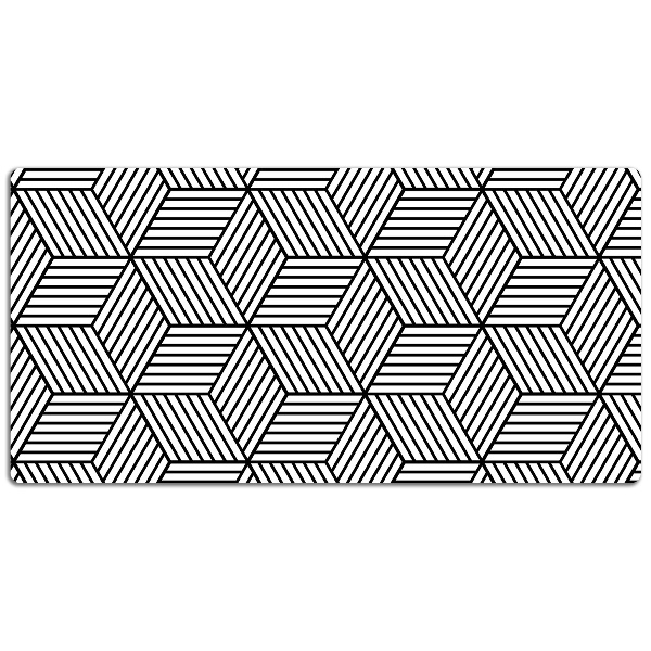 Alfombrilla escritorio Cubos geométricos