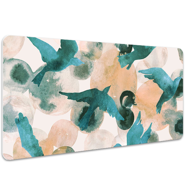 Protector de escritorio Pájaros pintados
