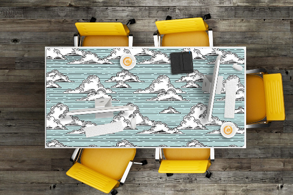 Alfombrilla escritorio Dibujo de nubes