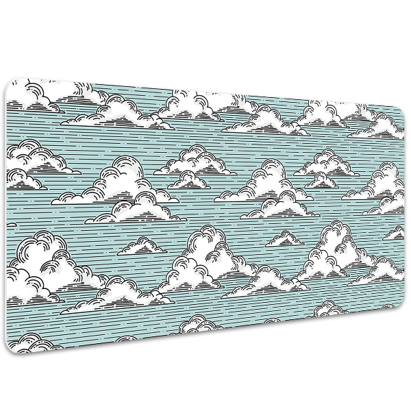 Alfombrilla escritorio Dibujo de nubes
