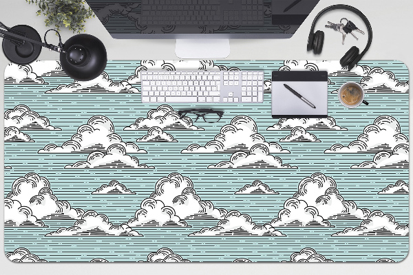 Alfombrilla escritorio Dibujo de nubes