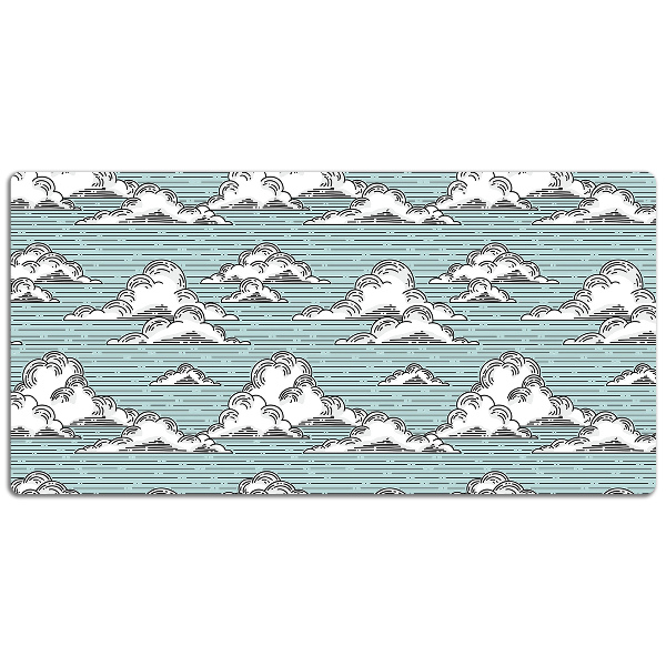 Alfombrilla escritorio Dibujo de nubes