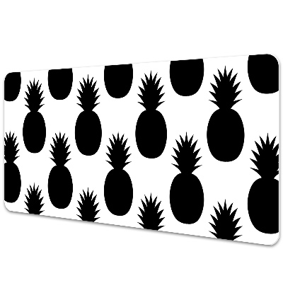 Alfombrilla escritorio Piñas negras