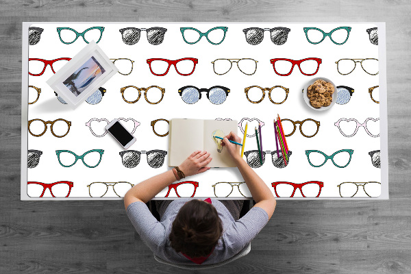 Alfombrilla escritorio Gafas retro